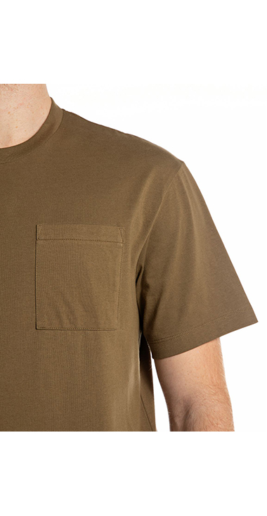リラックスフィット コットンジャージーARMYプリント Tシャツ 詳細画像